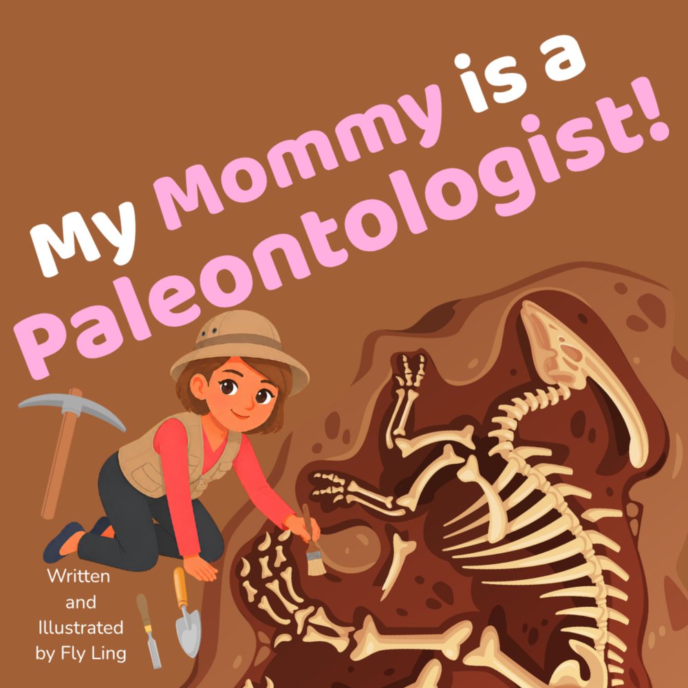 Cover of My Mommy is a Paleontologist!